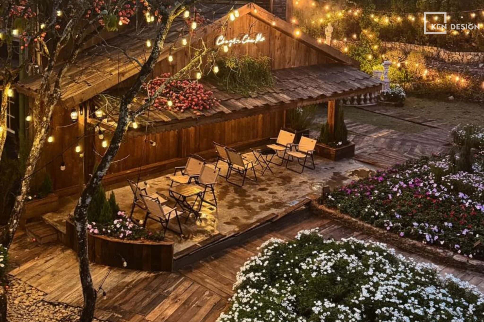 mô hình cafe sân vườn thành công